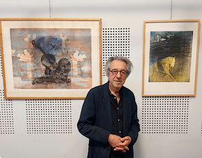 2023 07 08 exposition d'André GOEZU à la Coccinelle : l'artiste