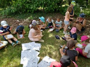 2023 07 12 Sortie du RPI au Jardin pour la Terre à Arlanc