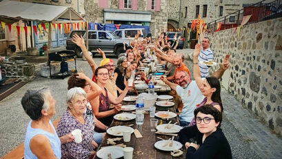2023 07 14 préparatifs fêtes médiévales