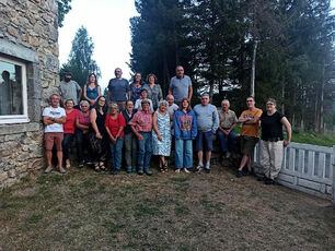 2023 08 14   A Sannac des habitants très actifs : pose pour la photo de groupe