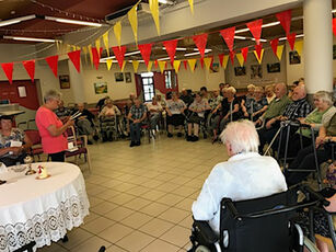 2023 08 15 messe à l'EHPAD