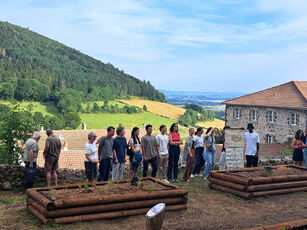 2023 08 18 Chantier Concordia, le jardin médiéval : journée portes ouvertes