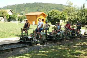 2023 08 19 vélorail à Allègre