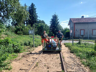 2023 08 19  vélorail à Allègre : après le passage à niveau
