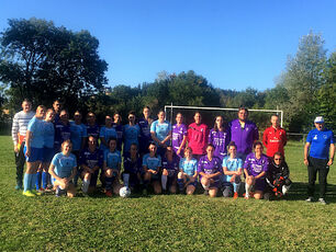2023 10 09 le staff de l'équipe de foot féminine de l'USV