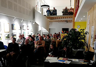 2023 11 26 Concert de jazz à la Coccinelle : un public comblé et une salle comble