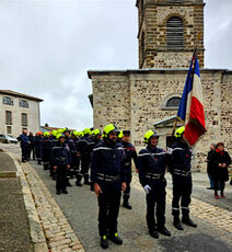 2023 11 27 Sainte Barbe : devant l'église