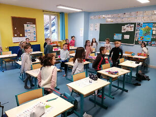2024 02 05 Un intervenant de l'ASM à l'école Jean Macé
