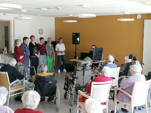 2024 04 12 chorale de la  Coccinelle à l'EHPAD