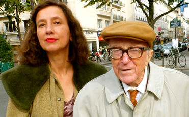 2024 05 07 Boris Pahor et Fabienne  Issartel en 2014 à  Paris