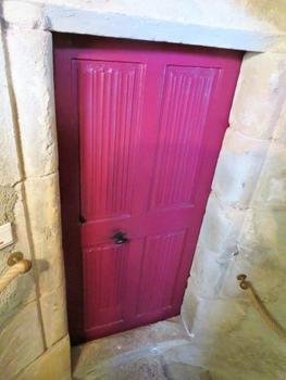 2018-01-07 Porte du XVe au décor "plis de serviette"