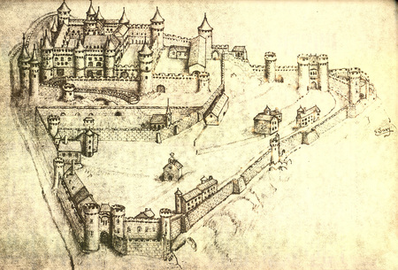 Château d'Allègre par E Savy