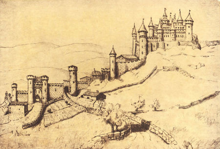 Les remparts vue nord-est