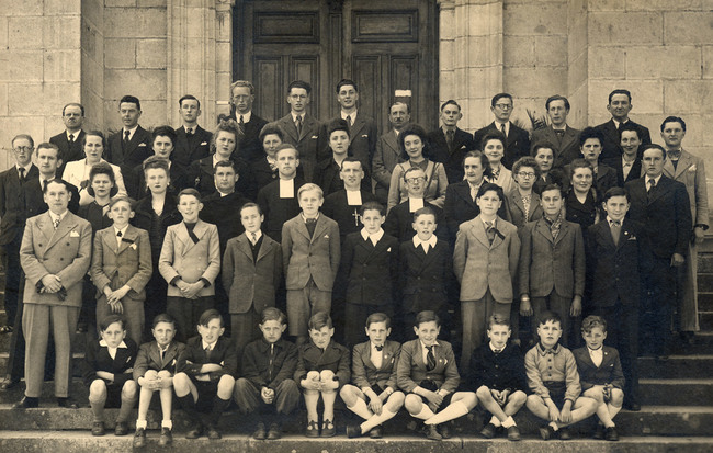 103-1944-04-29 la chorale d'Allègre au Musée Crozatier