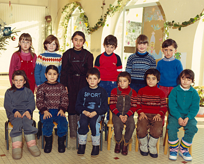 178 - 197X 7X Une classe de l'école publique dans les années 1980