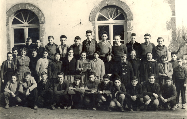 22 - Ecole Publique en 1956-1957