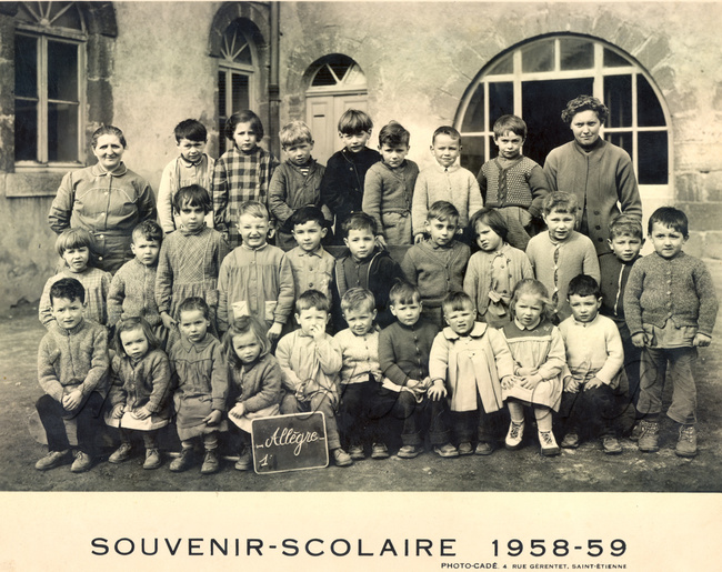 26 - Ecole Publique en 1958-1959
