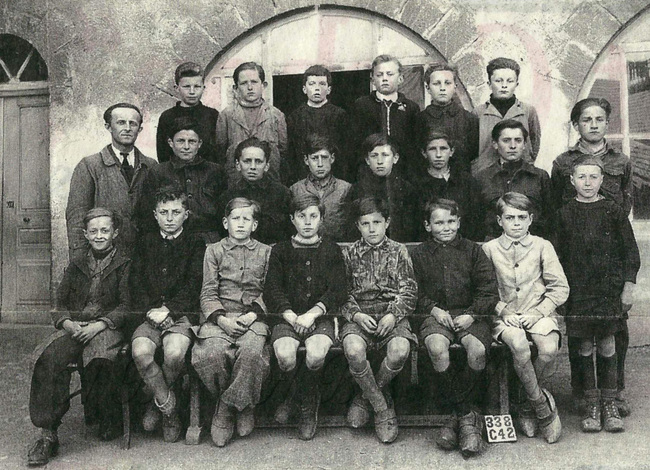 84-1948 Ecole Publique en 1948, le CM2