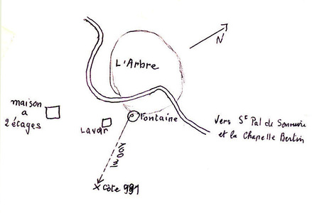 p15- Carte pour accéder au 'Bénitier de l'Arbre"