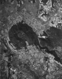Le Mont Bar en septembre 1948 - Photo IGN